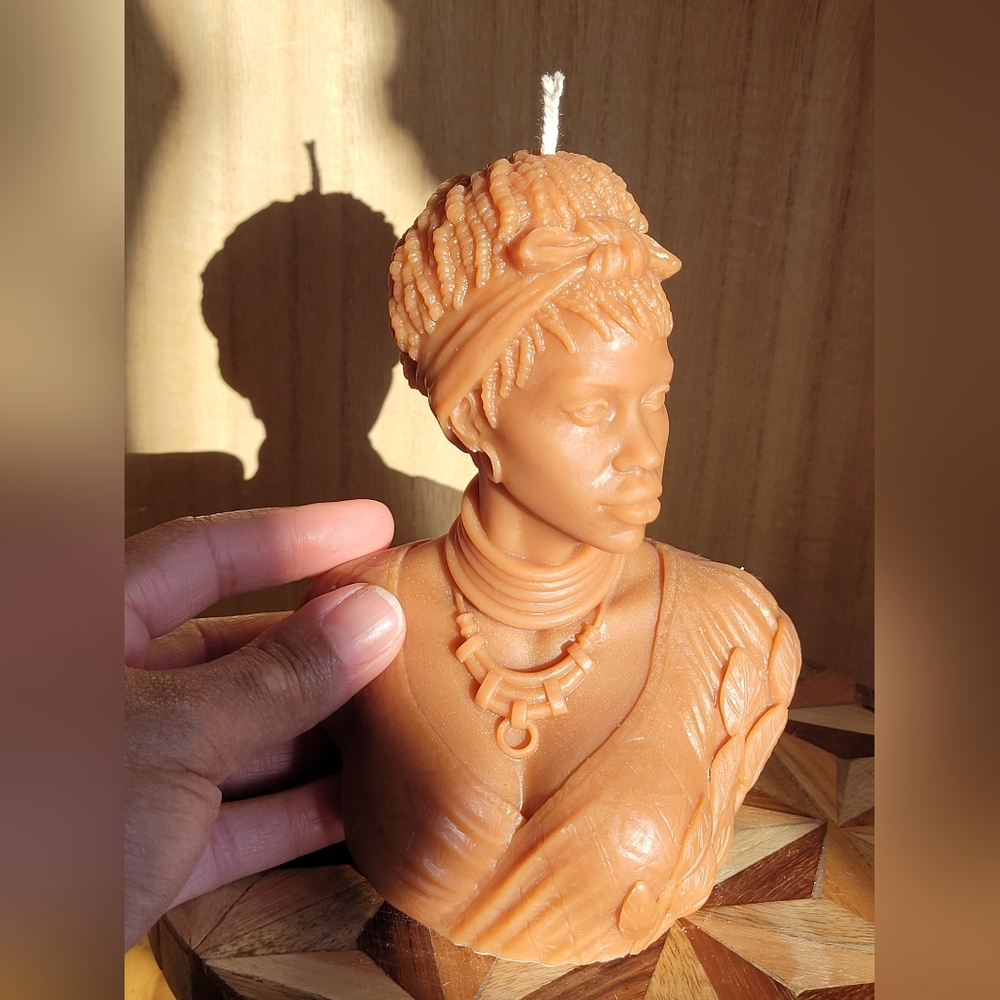 Black Woman Candle - Picture 5 of 5